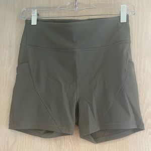 High Waisted Workout Shorts